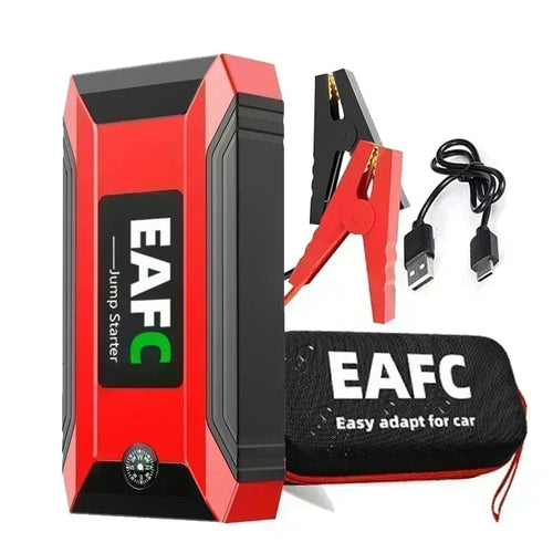 Planet Gates 1200A red with box / Poland EAFC 12V  Car Jump Starter Power Bank Portable Car Battery Booster ChargerStarting Device Auto Emergency Start-up Lighting