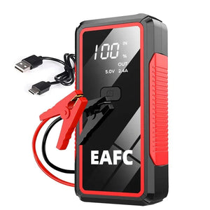 Planet Gates 1200A red with box / Poland EAFC 12V  Car Jump Starter Power Bank Portable Car Battery Booster ChargerStarting Device Auto Emergency Start-up Lighting