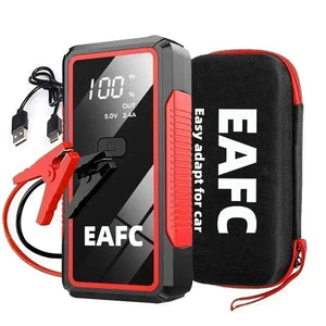 Planet Gates 1200A red with box / Poland EAFC 12V  Car Jump Starter Power Bank Portable Car Battery Booster ChargerStarting Device Auto Emergency Start-up Lighting