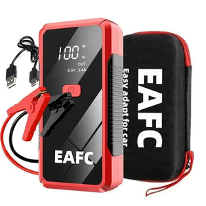 Planet Gates 1200A red with box / Poland EAFC 12V  Car Jump Starter Power Bank Portable Car Battery Booster ChargerStarting Device Auto Emergency Start-up Lighting