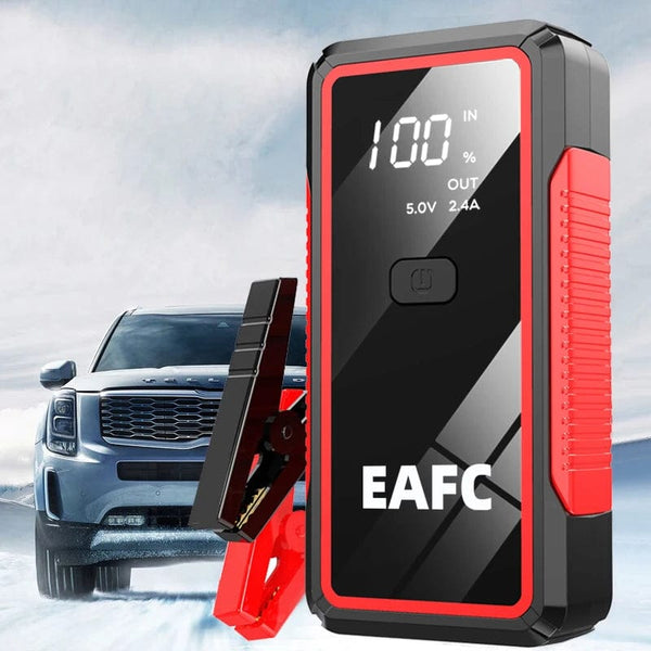 Planet Gates 1200A red with box / Poland EAFC 12V  Car Jump Starter Power Bank Portable Car Battery Booster ChargerStarting Device Auto Emergency Start-up Lighting