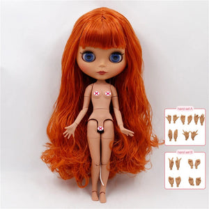 Planet Gates 1207bm / 30cm heigh ICY DBS Blyth doll joint body white skin black skin dark skin DIY Make up special price give hand set AB girl gift