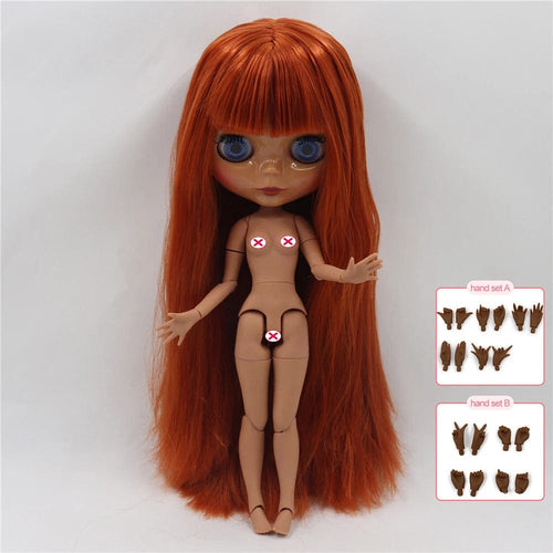 Planet Gates 1207dg / 30cm heigh ICY DBS Blyth doll joint body white skin black skin dark skin DIY Make up special price give hand set AB girl gift