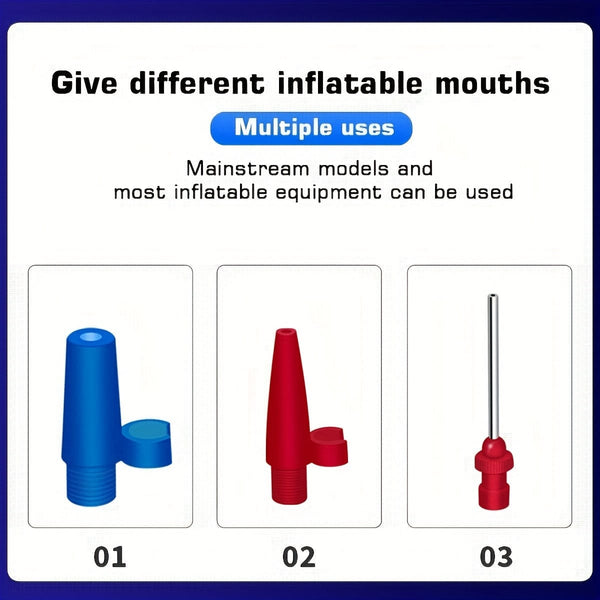 Planet Gates 120W Portable Car Air Compressor: Inflate Your Tires With Ease - Wireless & Wired Handheld Pump With LED Light