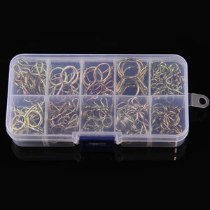 Planet Gates 126Pcs 5mm-14mm Hose Clamp Zinc Plated Spring Clips Gear Hose Fuel Line Clamp for Boats Motorcycles