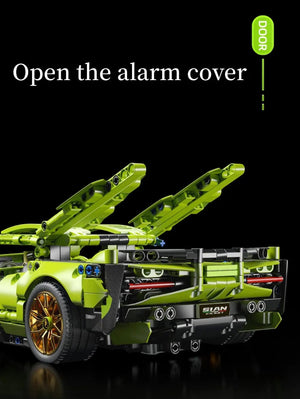 Planet Gates 1280pcs Technical Famous Racing Sport Car Model Building Blocks City Mechanical Speed Vehicle Supercar Brick Puzzle Toys Kid Adult Gift