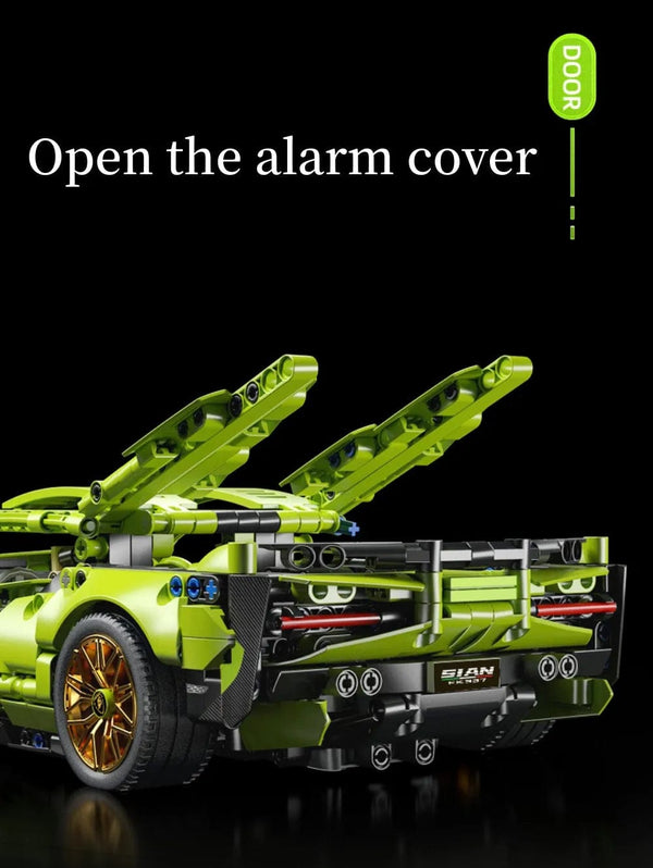 Planet Gates 1280pcs Technical Famous Racing Sport Car Model Building Blocks City Mechanical Speed Vehicle Supercar Brick Puzzle Toys Kid Adult Gift