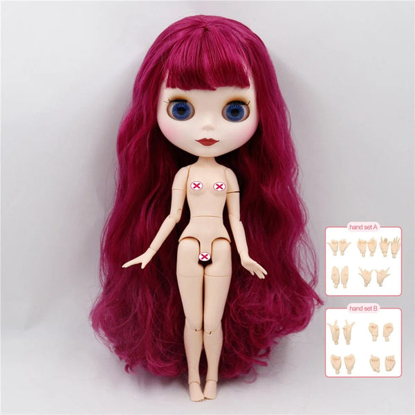 Planet Gates 1291wm / 30cm heigh ICY DBS Blyth doll joint body white skin black skin dark skin DIY Make up special price give hand set AB girl gift