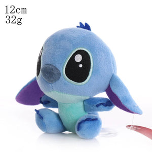 Planet Gates 12CM 1 Hot Disney Cartoon Blue Pink Stitch Plush Dolls Anime Toys Lilo and Stitch Stich Plush Stuffed Toys Christmas Gifts for Kids