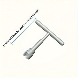 Planet Gates 12cm/4.72in Car Dent Remover Tool, Paintless Dent Repair Dent Puller Kit Slide Hammer Tools With 18pcs Thickened Blue Tabs For DIY Automobile Body Dent Removal