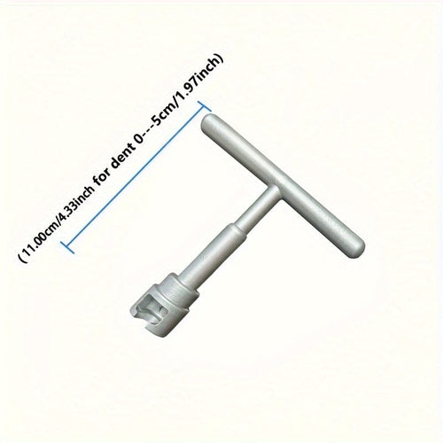 Planet Gates 12cm/4.72in Car Dent Remover Tool, Paintless Dent Repair Dent Puller Kit Slide Hammer Tools With 18pcs Thickened Blue Tabs For DIY Automobile Body Dent Removal