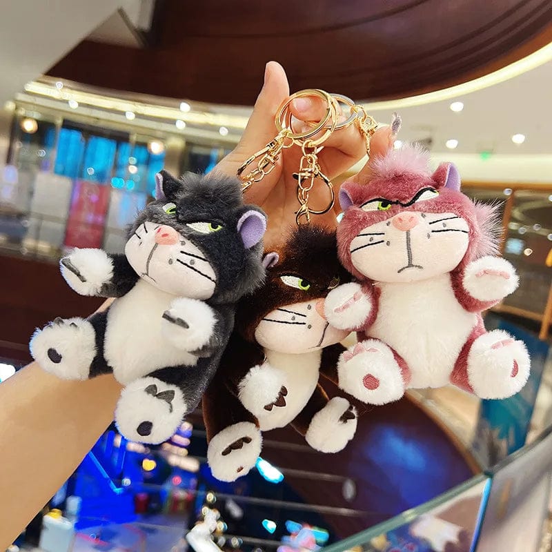 Planet Gates 12cm 4 Colors Lovely Lucifer Plush keychain Doll Kawaii Bag Pendant Plush Stuffed Toy Backpack Pendant Birthday Gift For Childre
