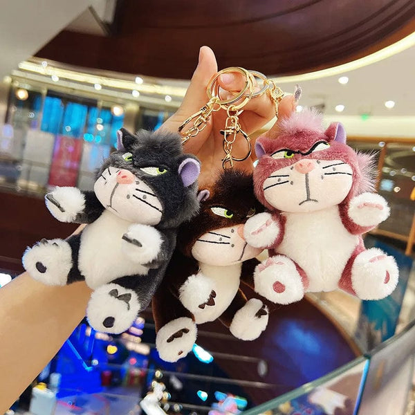 Planet Gates 12cm 4 Colors Lovely Lucifer Plush keychain Doll Kawaii Bag Pendant Plush Stuffed Toy Backpack Pendant Birthday Gift For Childre