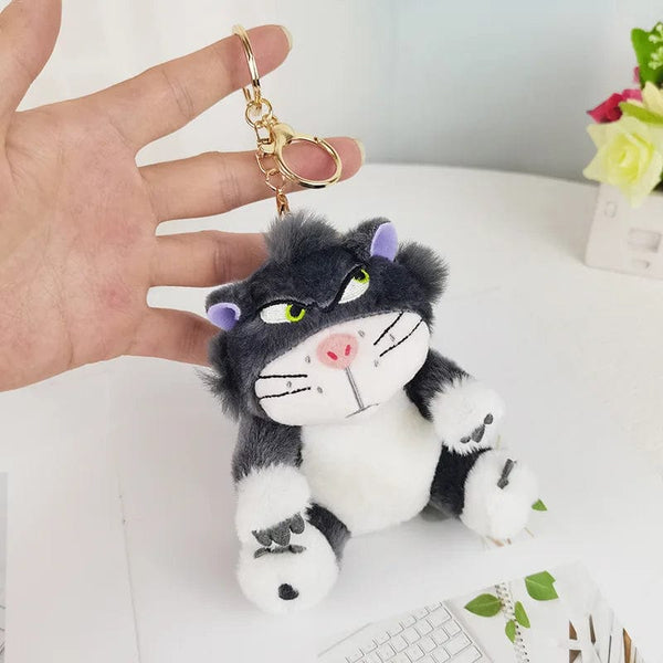 Planet Gates 12cm 4 Colors Lovely Lucifer Plush keychain Doll Kawaii Bag Pendant Plush Stuffed Toy Backpack Pendant Birthday Gift For Childre