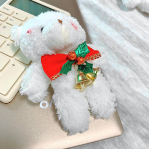 Planet Gates 12cm Cute Blush Teddy Bear Plush Toys Cartoon Rabbit Bunny Animal Plush Stuffed Dolls Keychain Pendant Girl Small Gift Wholesale