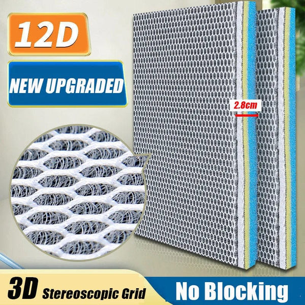 Planet Gates 12D 12-layers No Glue High-density Bio Sponge Aquarium Filter Media  Fish Tank Pond External Filter Cotton Skimmer Accessories