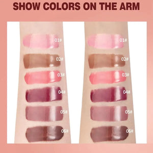 Planet Gates 12G Colored Lip Gloss Liquid Hydrating And Moisturizing, Light And Shiny Lip Balm, Water Gloss Lip Glaze Moisturizing Lip Milk