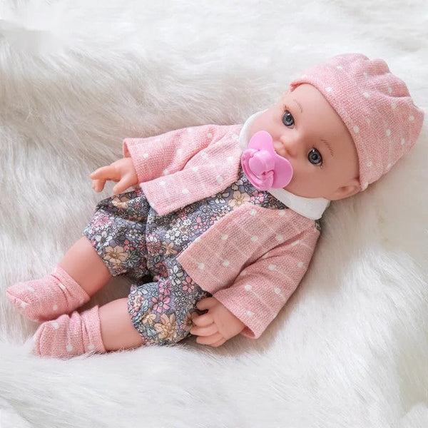 Planet Gates 12in/30cm Doll Baby Simulation Soft Appease Be Education Reborn Doll Accessories Birthday Christmas kids Children's Day Gift