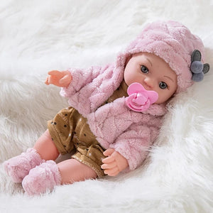 Planet Gates 12in/30cm Doll Baby Simulation Soft Appease Be Education Reborn Doll Accessories Birthday Christmas kids Children's Day Gift