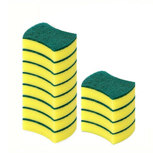 Planet Gates 12pcs 12/24pcs Kitchen Cleaning Sponge, Dish Towel, Scouring Pad, Dishware Anti-Scratch Scrubbing Sponge
