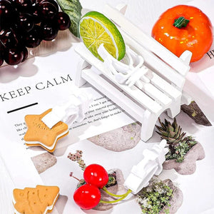 Planet Gates 12pcs 12pcs Birds Food Holder Pet Parrot Feeding Fruit Vegtable Clip Cuttlefish Bone Feeder Device Pin Clamp Bird Cage Accessories