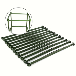 Planet Gates 12PCS 12pcs Garden Vegetables Stakes For Plant Cage Support Tomato Cage For Vertical Climbing Plants For 11mm Stake