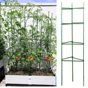 Planet Gates 12PCS 12pcs Garden Vegetables Stakes For Plant Cage Support Tomato Cage For Vertical Climbing Plants For 11mm Stake