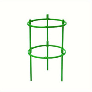 Planet Gates 12pcs 12pcs Set, Plant Support Plant Stakes, Half Round Plant Support Ring Plastic Plant Cage Holder Flower Pot Climbing Trellis For Small Plant Flower Vegetable, Indoor Plants