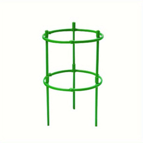 Planet Gates 12pcs 12pcs Set, Plant Support Plant Stakes, Half Round Plant Support Ring Plastic Plant Cage Holder Flower Pot Climbing Trellis For Small Plant Flower Vegetable, Indoor Plants