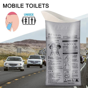Planet Gates 12pcs 4-20PCS Outdoor Emergency Urine Bags 700ml Disposable Travel Mobile Toilet Portable Urinal Bag for Female Baby Male Vomiting Bag