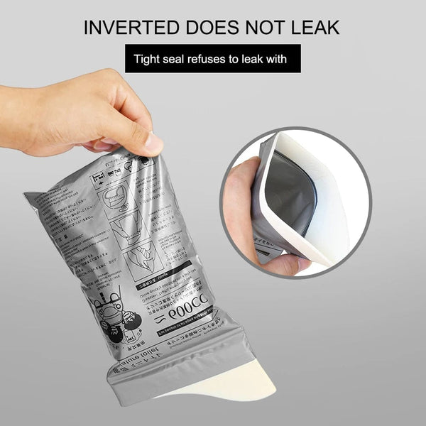 Planet Gates 12pcs 4-20PCS Outdoor Emergency Urine Bags 700ml Disposable Travel Mobile Toilet Portable Urinal Bag for Female Baby Male Vomiting Bag