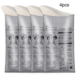 Planet Gates 12pcs 4-20PCS Outdoor Emergency Urine Bags 700ml Disposable Travel Mobile Toilet Portable Urinal Bag for Female Baby Male Vomiting Bag