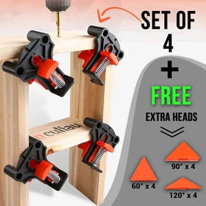 Planet Gates 12pcs / CHINA 12PCS Clamp Set 60/90/120 Degrees Corner Clamp Wood Angle Clamps Woodworking Frame Clamp Corner Holder Woodworking Hand Tool