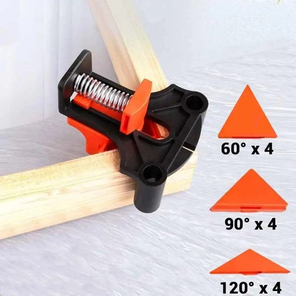 Planet Gates 12pcs / CHINA 12PCS Clamp Set 60/90/120 Degrees Corner Clamp Wood Angle Clamps Woodworking Frame Clamp Corner Holder Woodworking Hand Tool