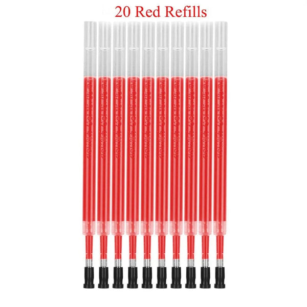 Planet Gates 12pcs/Lot Japan Fine Point Pen 0.35mm Black Blue Red Ink Gel Pen Ballpoint Pen School Office Student Writing Stationery Supply