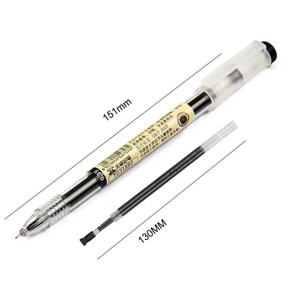 Planet Gates 12pcs/Lot Japan Fine Point Pen 0.35mm Black Blue Red Ink Gel Pen Ballpoint Pen School Office Student Writing Stationery Supply