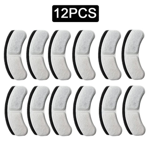 Planet Gates 12pcs Replacement Activated Carbon Filter For Cat Water Fountain Resin Filter Element Purify Water Dog Cat water Dispenser Accessories