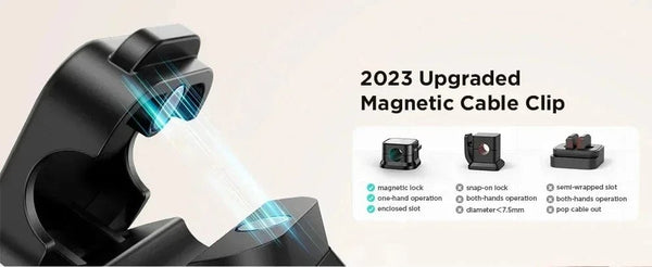 Planet Gates 12PCS White Magnetic Cable Clip Cable Holder,Adhesive Wire Keeper Cord Cable Organizer ,Usb Charging Line Winder For Office Desktop Home