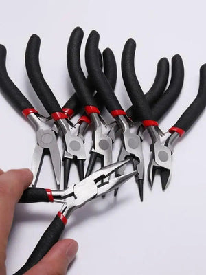 Planet Gates 12style Jewelry Pliers Tools & Equipment Kit Long Needle Round Nose Cutting Wire Pliers For DIY Jewelry Making Tool Accessories