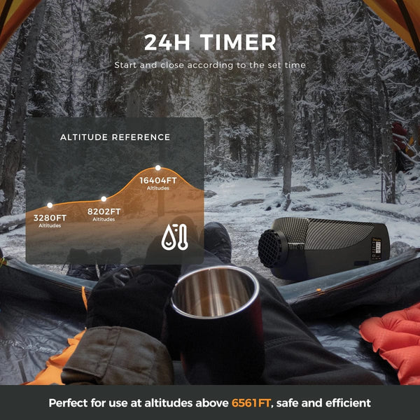 Planet Gates 12V&24V 5KW Car Parking Night Diesel Air Heater 10L Tank LCD Screen bluetooth APP Remote Control Voice Broadcast for RV Van