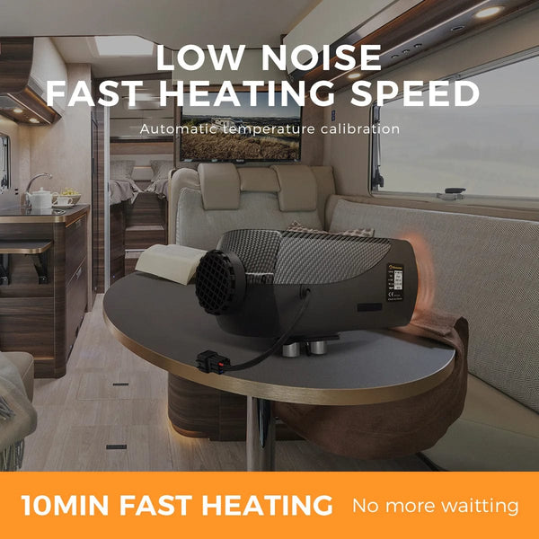 Planet Gates 12V&24V 5KW Car Parking Night Diesel Air Heater 10L Tank LCD Screen bluetooth APP Remote Control Voice Broadcast for RV Van