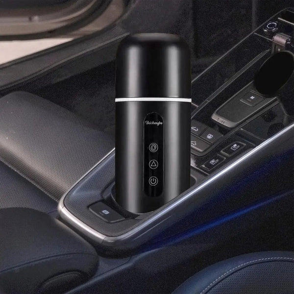 Planet Gates 12V 24V Car Heating Cup Electric Kettle Stainless Steel Smart Temperature Control Touch LCD Display Travel Coffee Mug Warmer