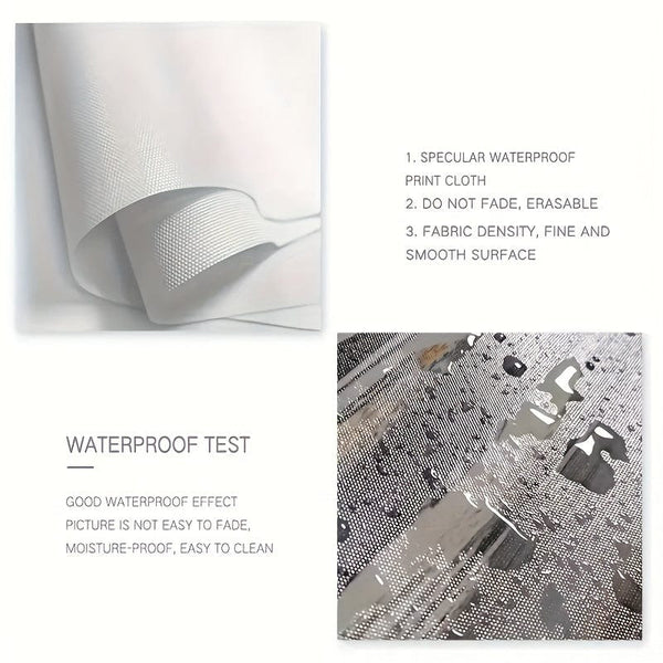 Planet Gates 12x12in / 30x30cm  -4pcs 4pcs, Inspirational Quotes Wall Art Paintings, Grey Motivational Nature Picture Artwork Of Contemporary Home Living Room Decor No Frame