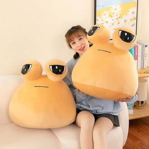 Planet Gates 13-40cm My Pet Pou Kawaii Plush Toy Stuffed Animal Game Soft Anime Doll Cotton Sofa Sleeping Pillow Birhday Gift for Children