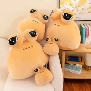 Planet Gates 13-40cm My Pet Pou Kawaii Plush Toy Stuffed Animal Game Soft Anime Doll Cotton Sofa Sleeping Pillow Birhday Gift for Children