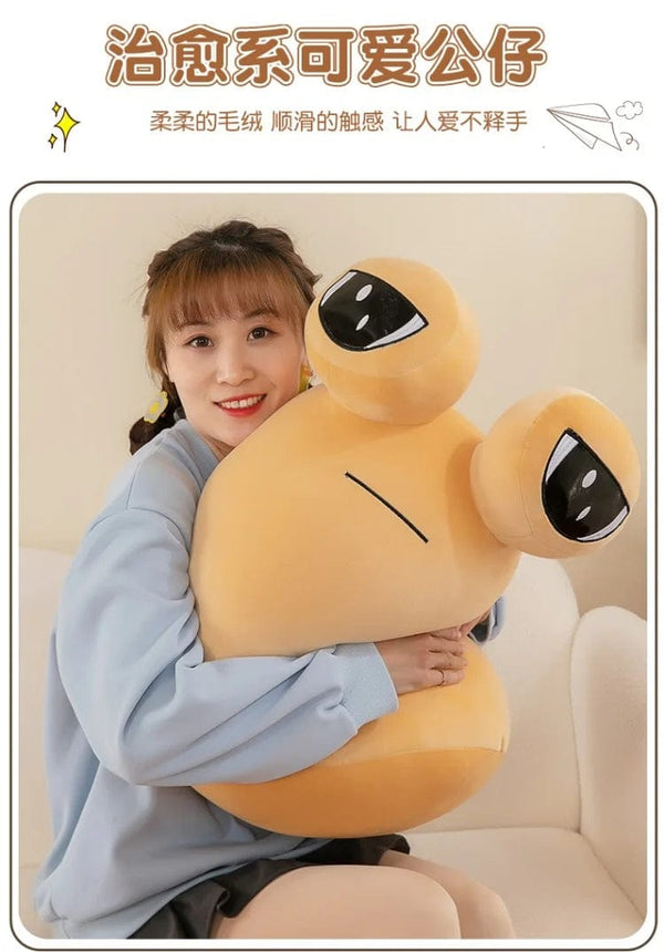 Planet Gates 13-40cm My Pet Pou Kawaii Plush Toy Stuffed Animal Game Soft Anime Doll Cotton Sofa Sleeping Pillow Birhday Gift for Children