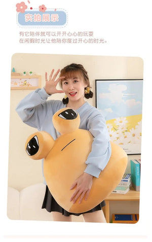 Planet Gates 13-40cm My Pet Pou Kawaii Plush Toy Stuffed Animal Game Soft Anime Doll Cotton Sofa Sleeping Pillow Birhday Gift for Children