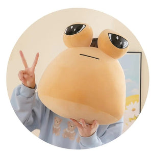 Planet Gates 13-40cm My Pet Pou Kawaii Plush Toy Stuffed Animal Game Soft Anime Doll Cotton Sofa Sleeping Pillow Birhday Gift for Children