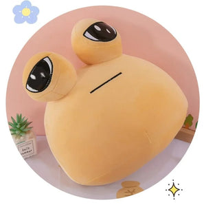 Planet Gates 13-40cm My Pet Pou Kawaii Plush Toy Stuffed Animal Game Soft Anime Doll Cotton Sofa Sleeping Pillow Birhday Gift for Children