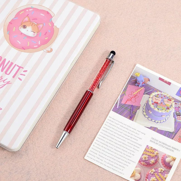 Planet Gates 13 / black Multicolor Metal Crystal Ballpoint Pen Custom Logo Pen Wedding Souvenir Advertising Gift School Teacher Office Stationery Pens